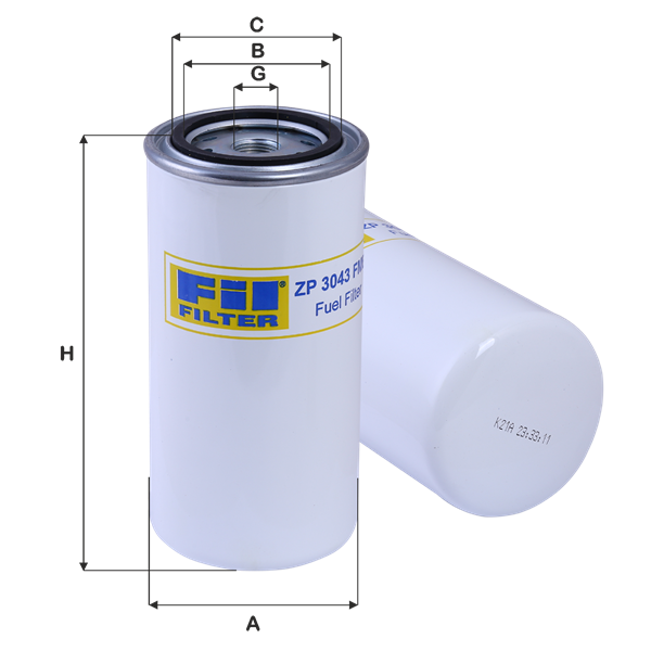Filter goriva ZP3043FMB