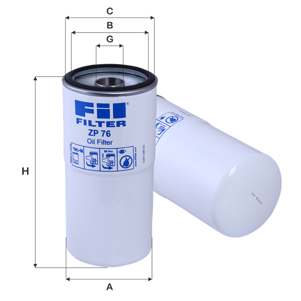 Filter ulja ZP76