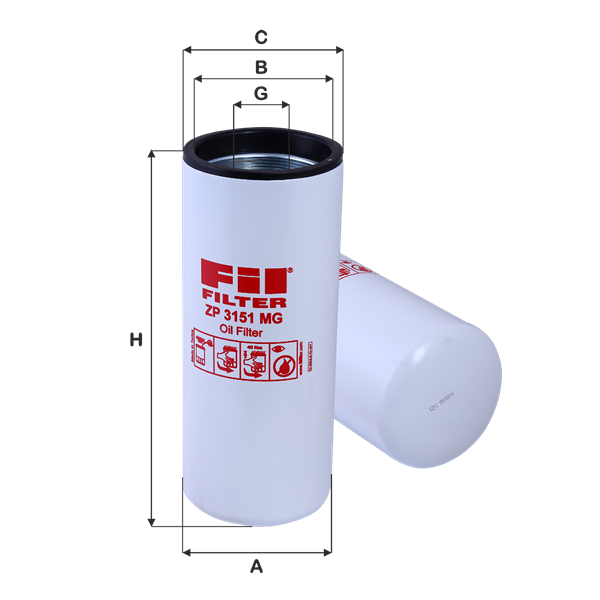 Filter ulja ZP3151MG