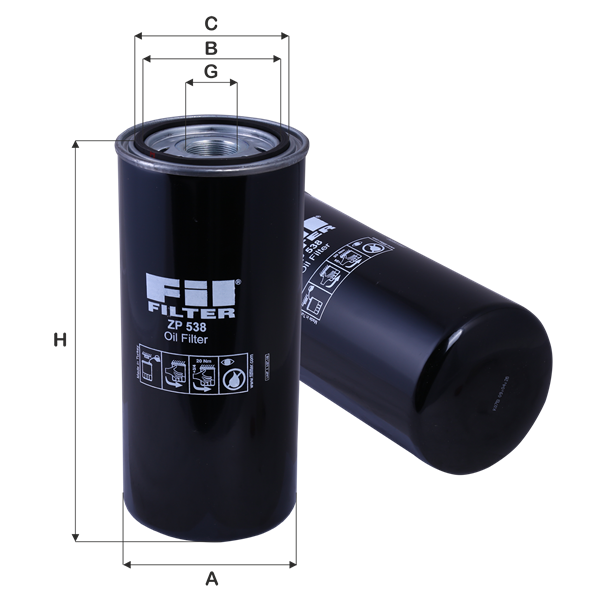 Filter ulja ZP538