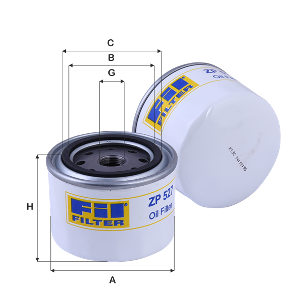 Filter ulja motora ZP527