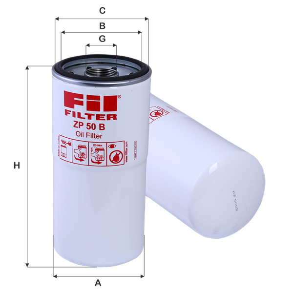 Filter ulja ZP50B