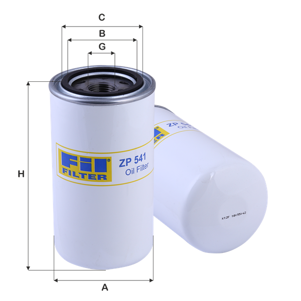 Filter ulja motora ZP541