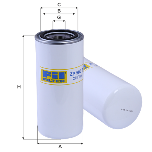Filter ulja motoraZP505B