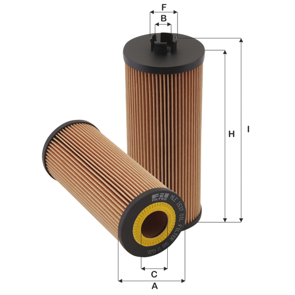 Filter ulja motora MLE1637