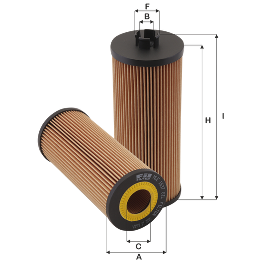 Filter ulja motora MLE1637