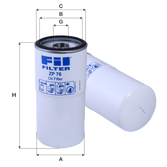 Filter ulja ZP76