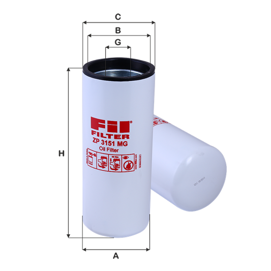 Filter ulja ZP3151MG